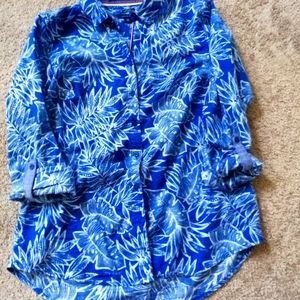 Like New Tommy Hilfiger Lady Women Top Blouse shir